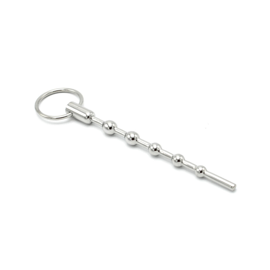 Solid Spaced Beads Penis Stick