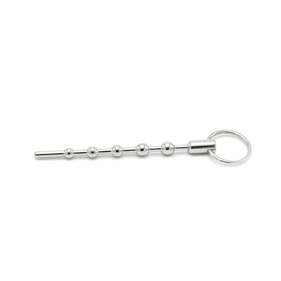 Solid Spaced Beads Penis Stick
