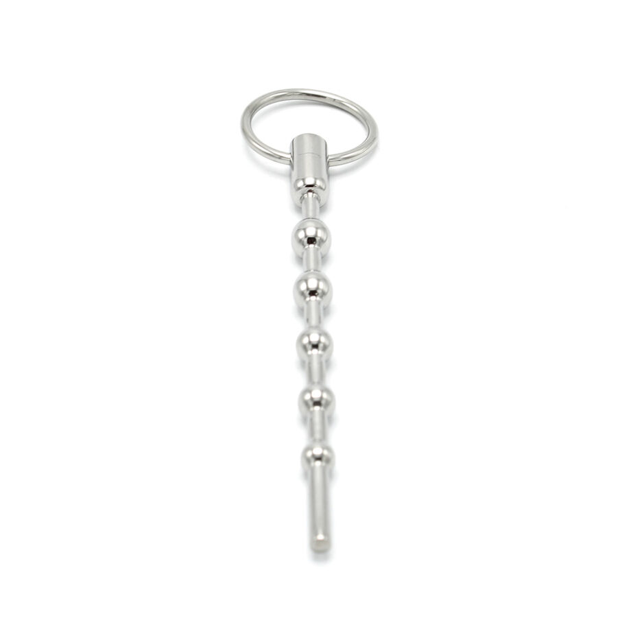 Solid Spaced Beads Penis Stick