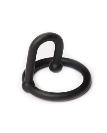 Sport Fucker Silicone Cum Stopper - Black