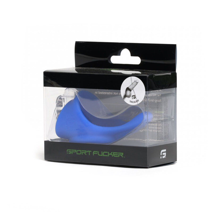 Sport Fucker Tailslide Silicone Cocksling Blue