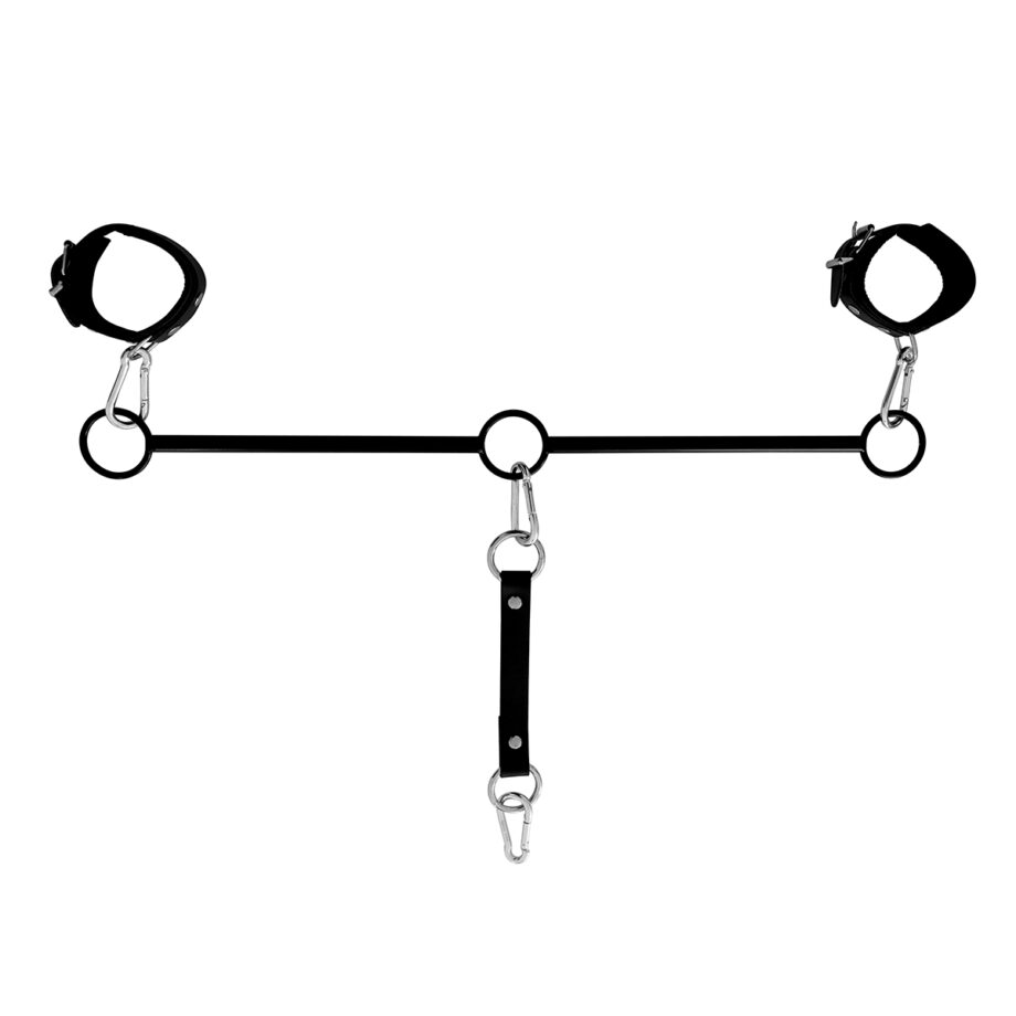 Spreader Bar Tripple O-Ring with Handcuffs & Strap