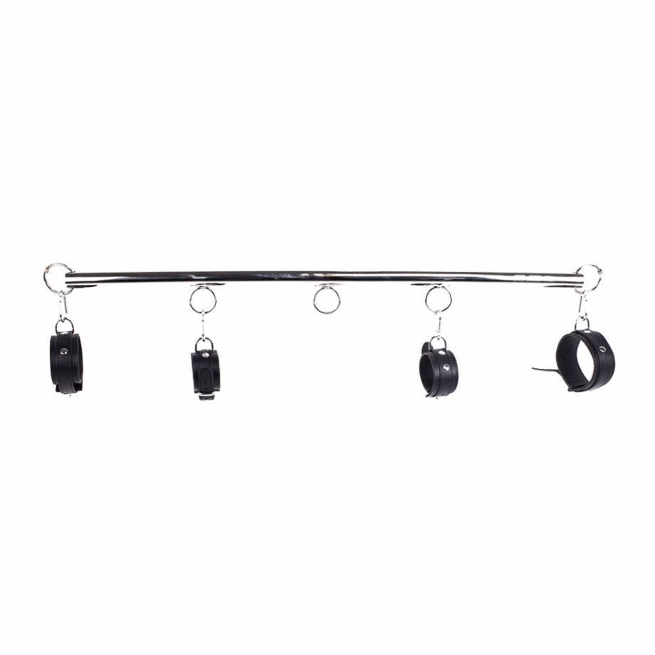 Spreader Bar set - Black Leather