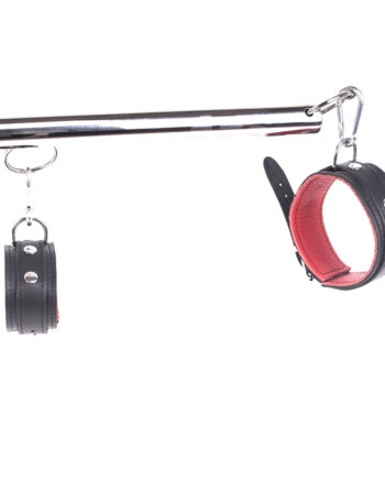 Spreader Bar set - Red Leather