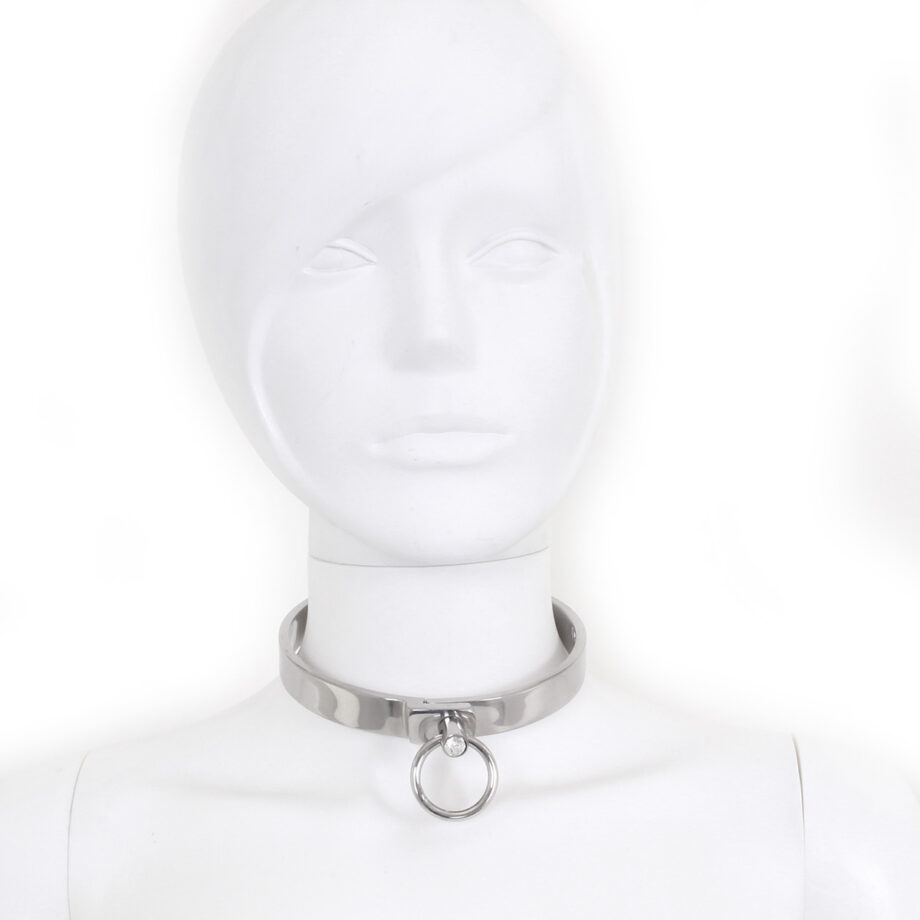 Steel Collar Solid M 11.5 cm