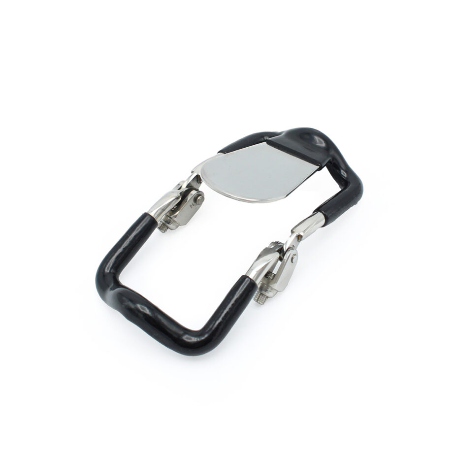 Steel Jaw Lock With Black Elastic Coating