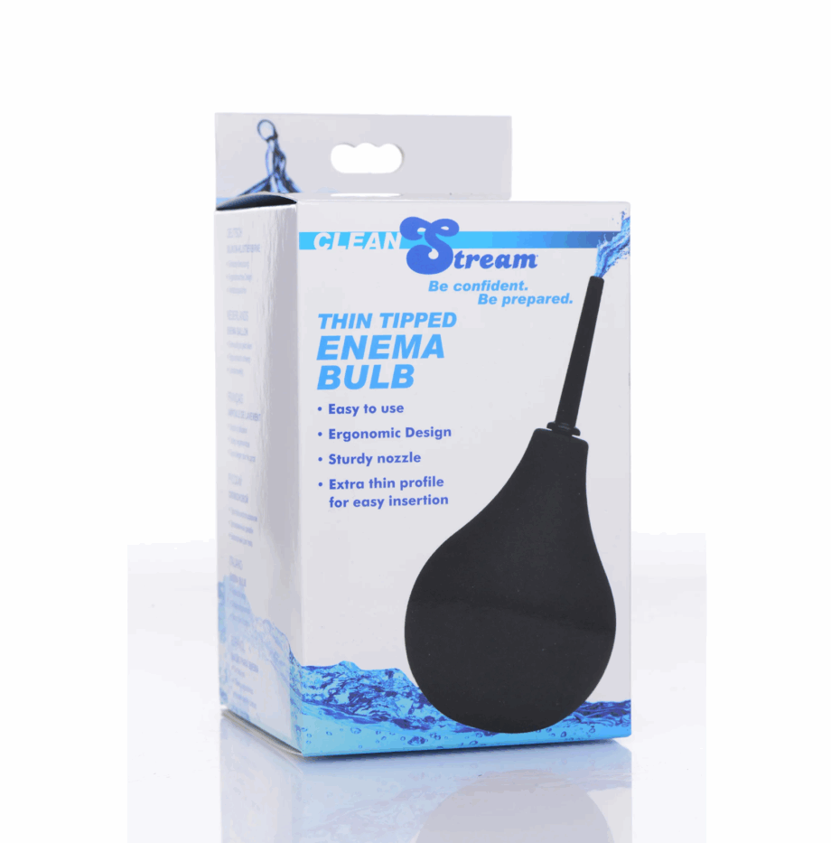 Thin Tip Silicone Enema Bulb