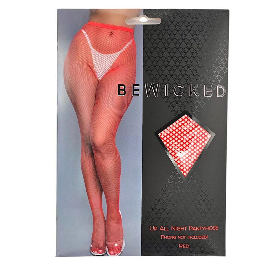 Up All Night Pantyhose - RD / OS