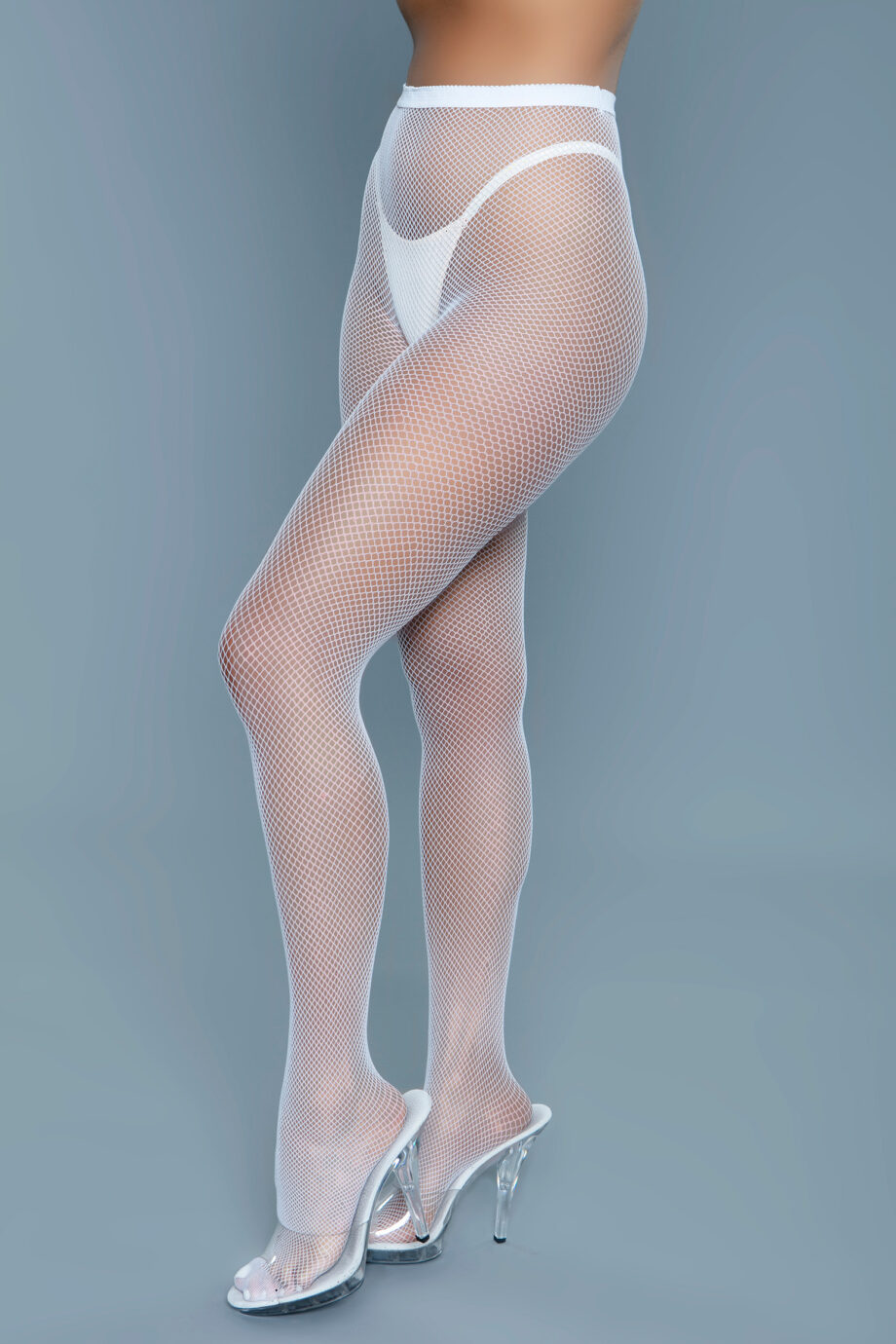 Up All Night Pantyhose - WH / OS