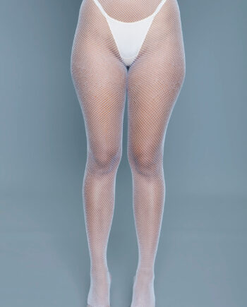 Up All Night Pantyhose - WH / OS