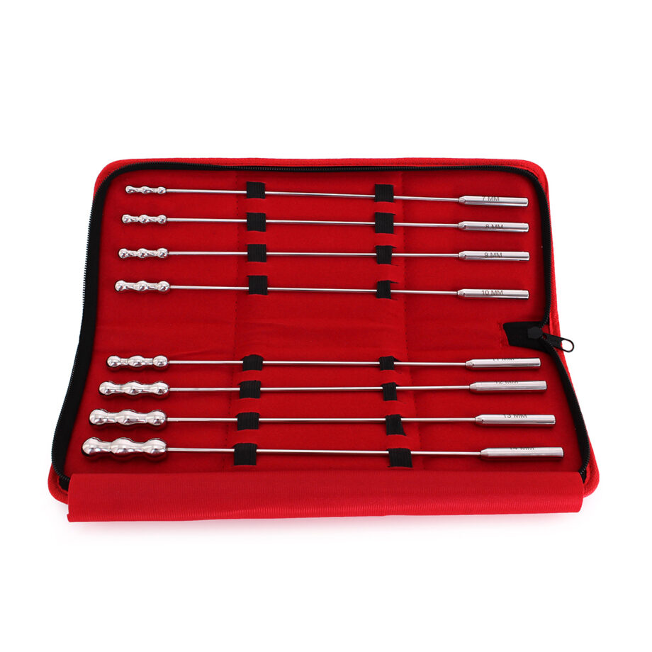 Urethral Sound Dilator Beads 8 Pcs Set