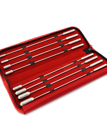 Urethral Sound Dilator Groved Beads Set 8 Pcs