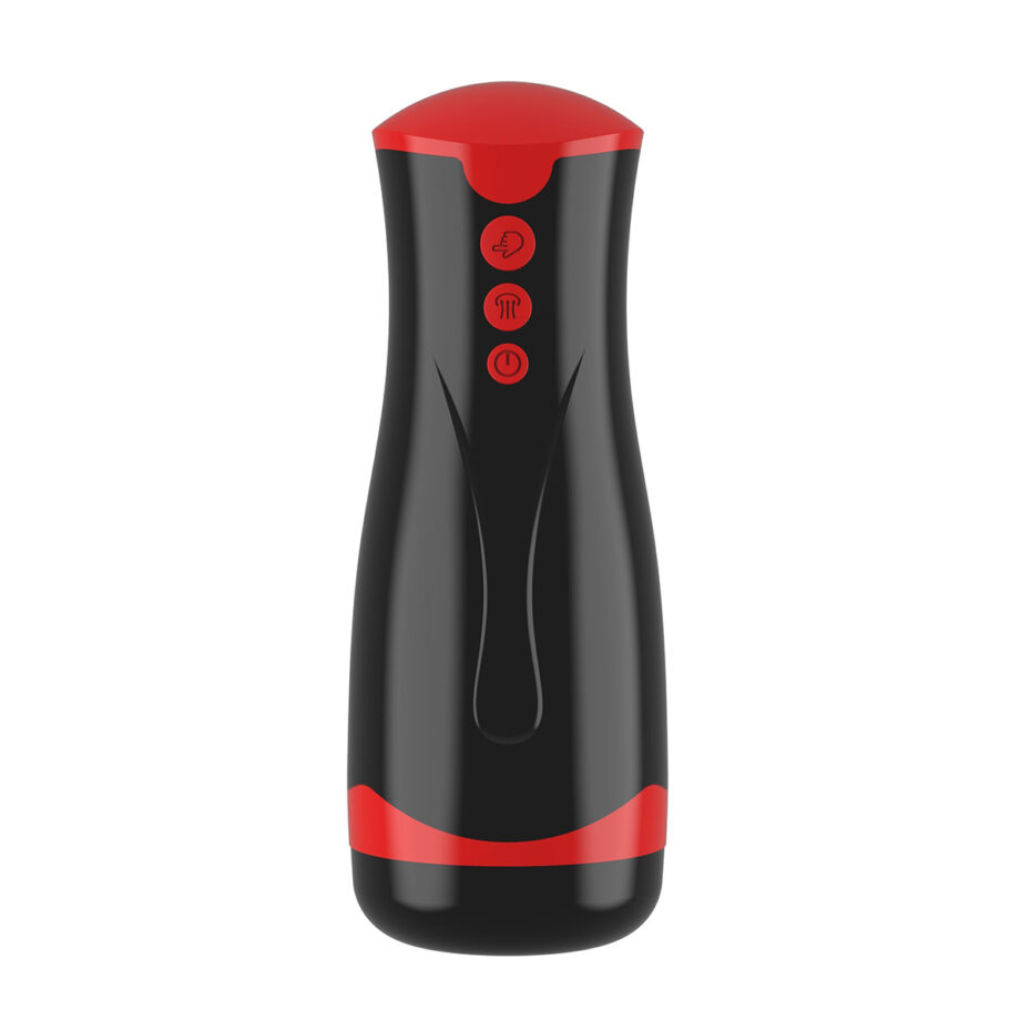 Vibrating & Sucking Masturbator Device