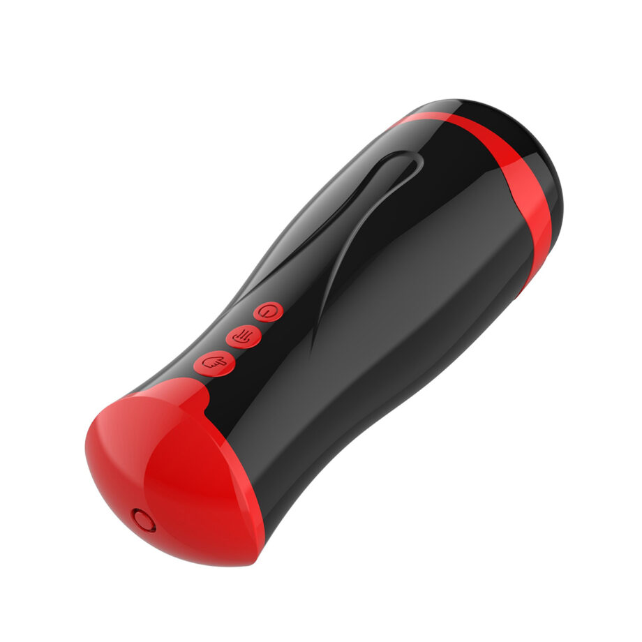 Vibrating & Sucking Masturbator Device