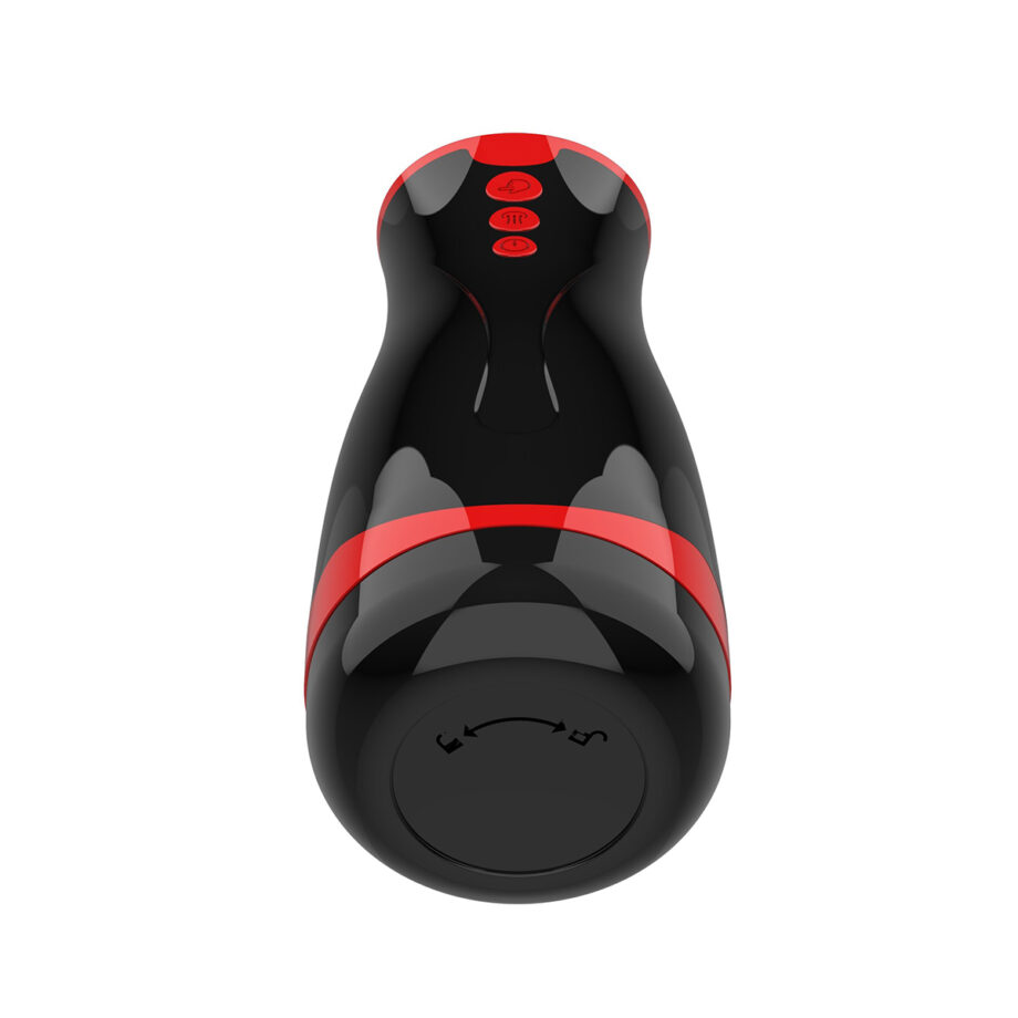 Vibrating & Sucking Masturbator Device