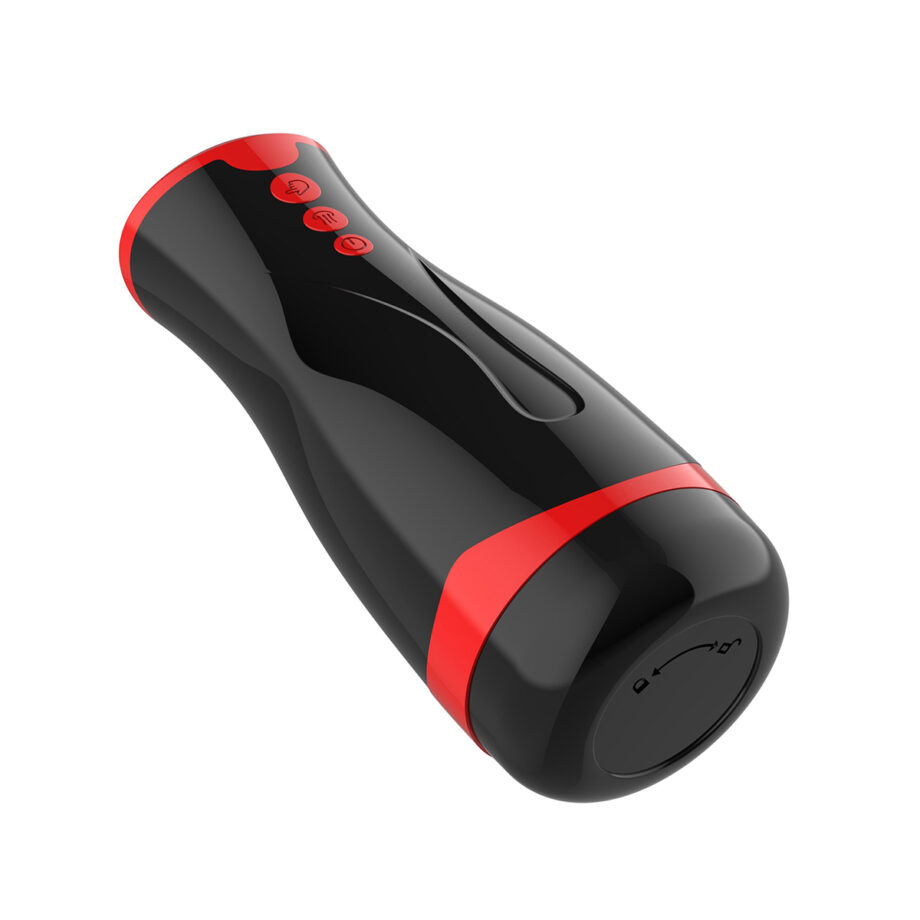 Vibrating & Sucking Masturbator Device