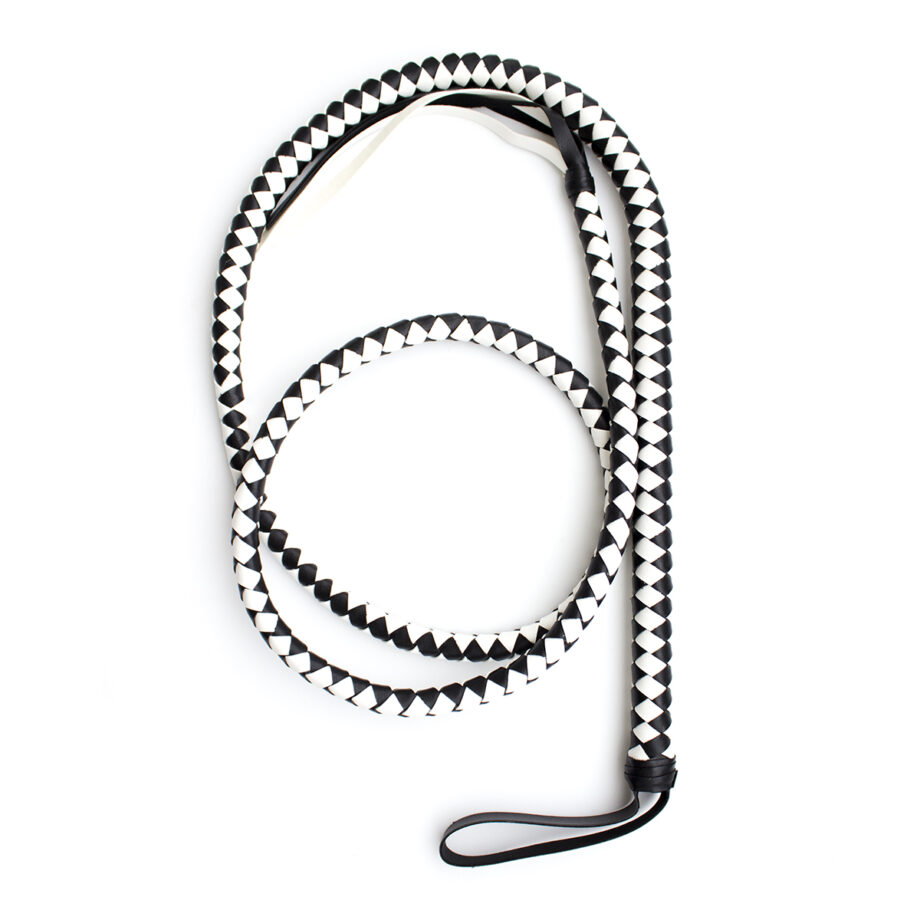 Whip 190 cm Black & White