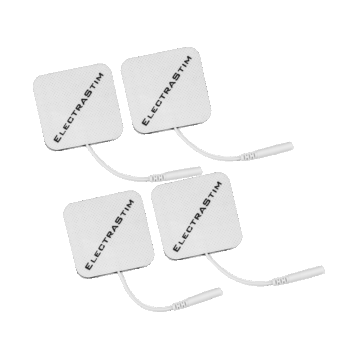 4x Square Self Adhesive Pads 5 x 5 cm