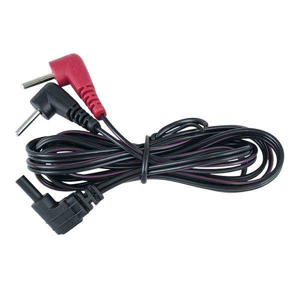 ElectraStim Cable with 90 Degree Plugs