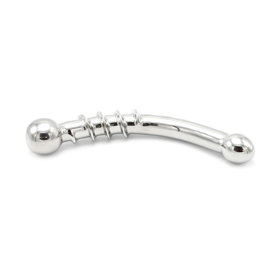 Curve Steel Dildo Twisted