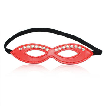 Mask Eyes Only Red with Studs