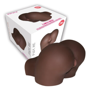Masturbator Large Black Double Hole (XL)