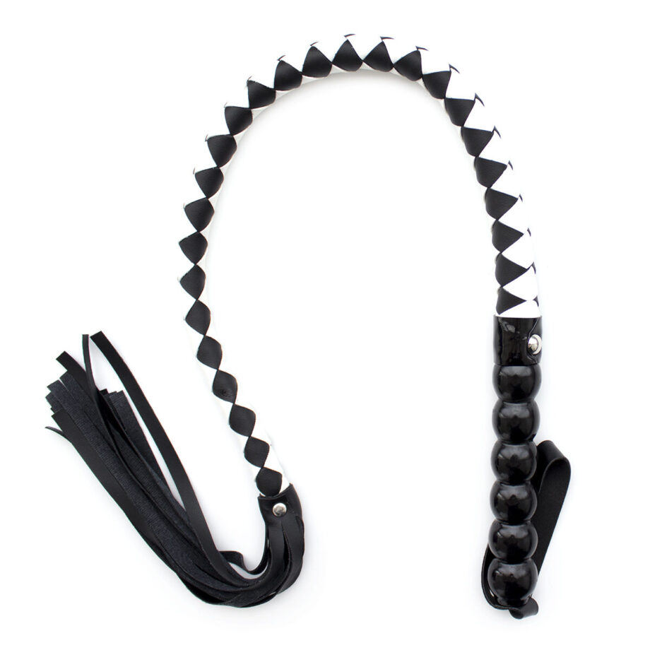 Mahogany Short Whip Black & White