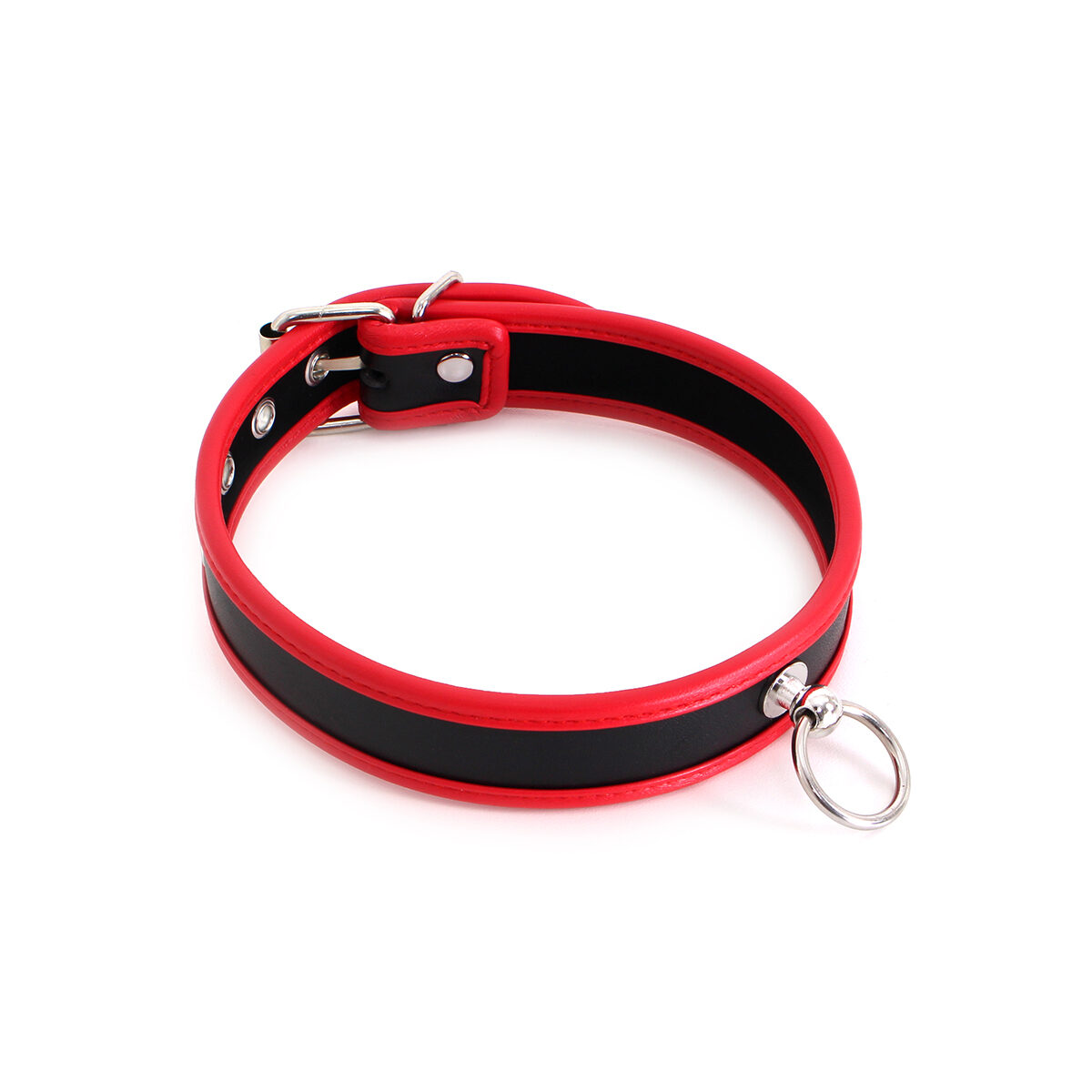Budget Collar Black & Red