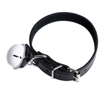 Collar with Bell PU-Leather
