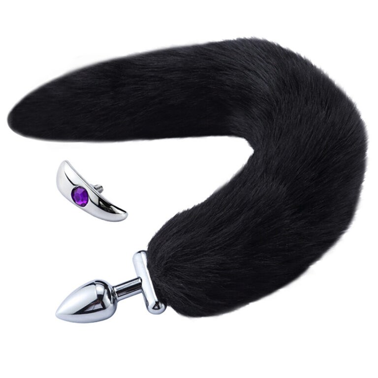 Screwed Black Tail Plug