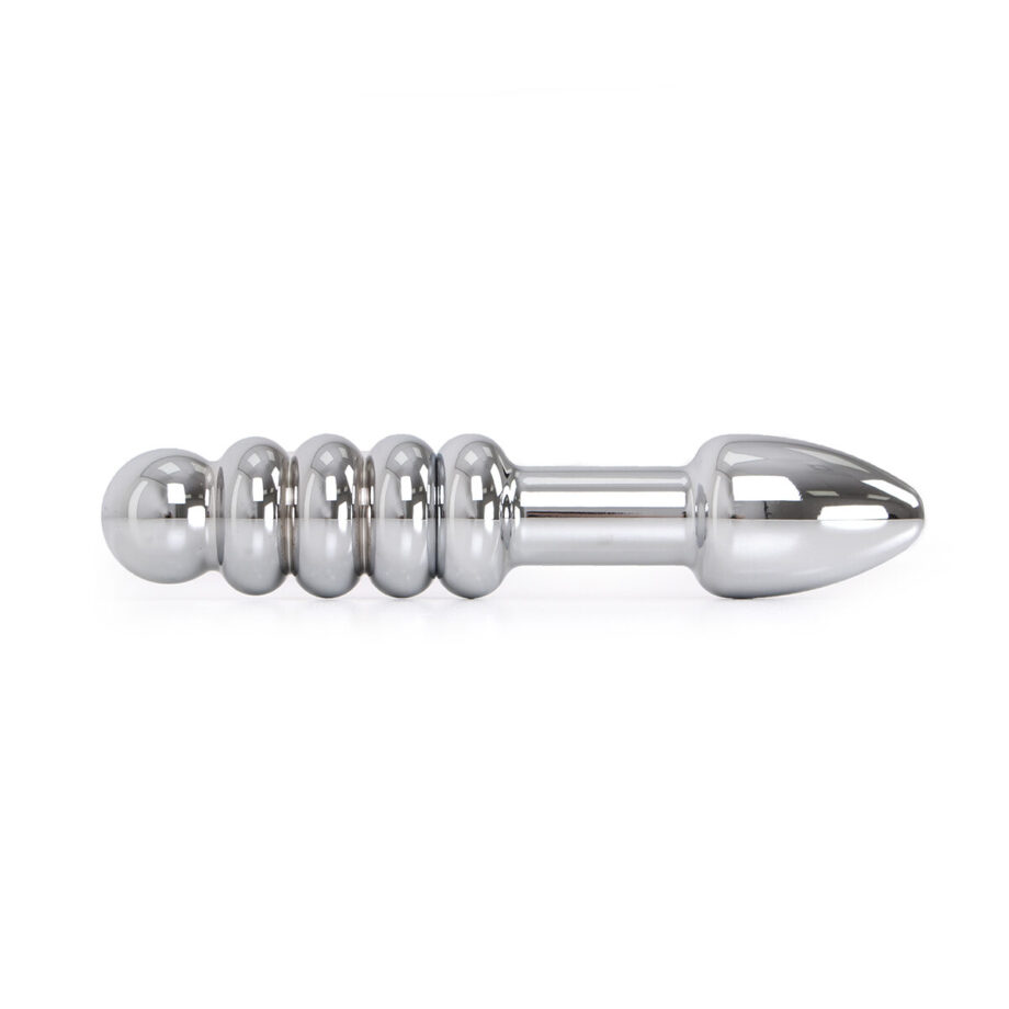 Rounded Double-ended Steel Dildo