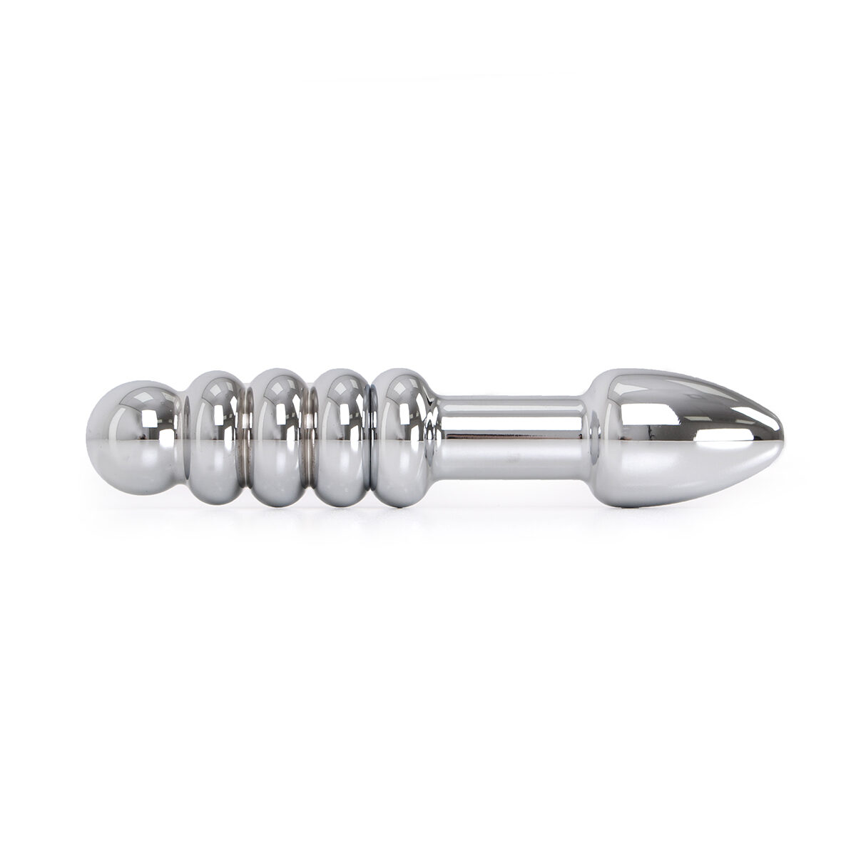 Rounded Double-ended Steel Dildo