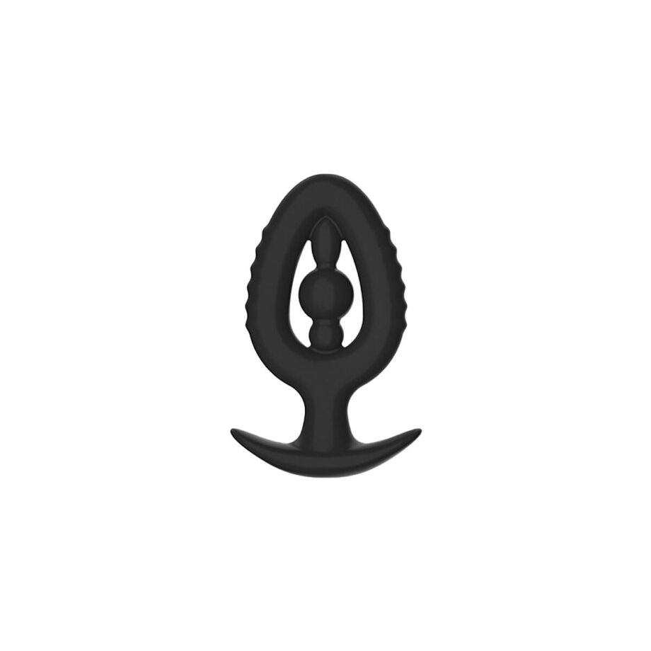 Silicone Anal Plug / Expander with Internal Bead