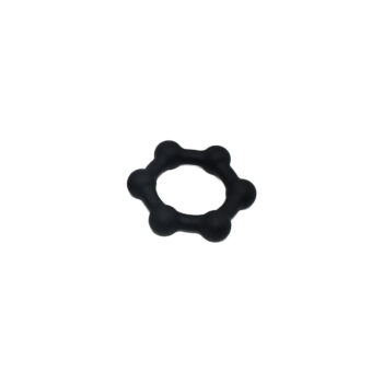 Silicone Cockring with 6 Steel Balls